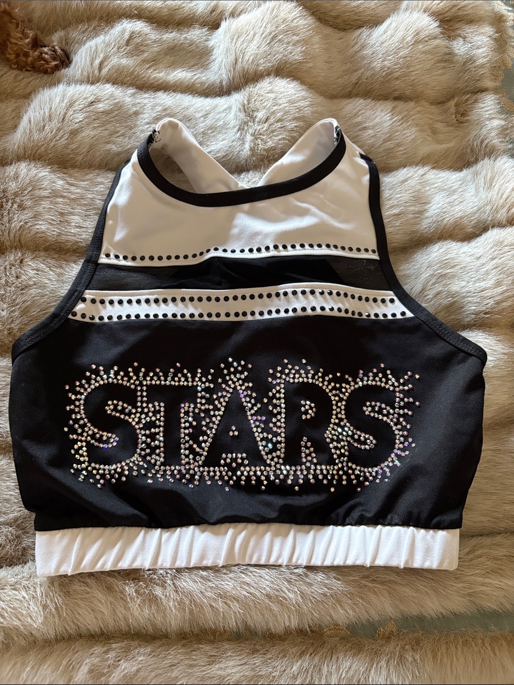 World Cup Shooting Stars Bling Sports Bra